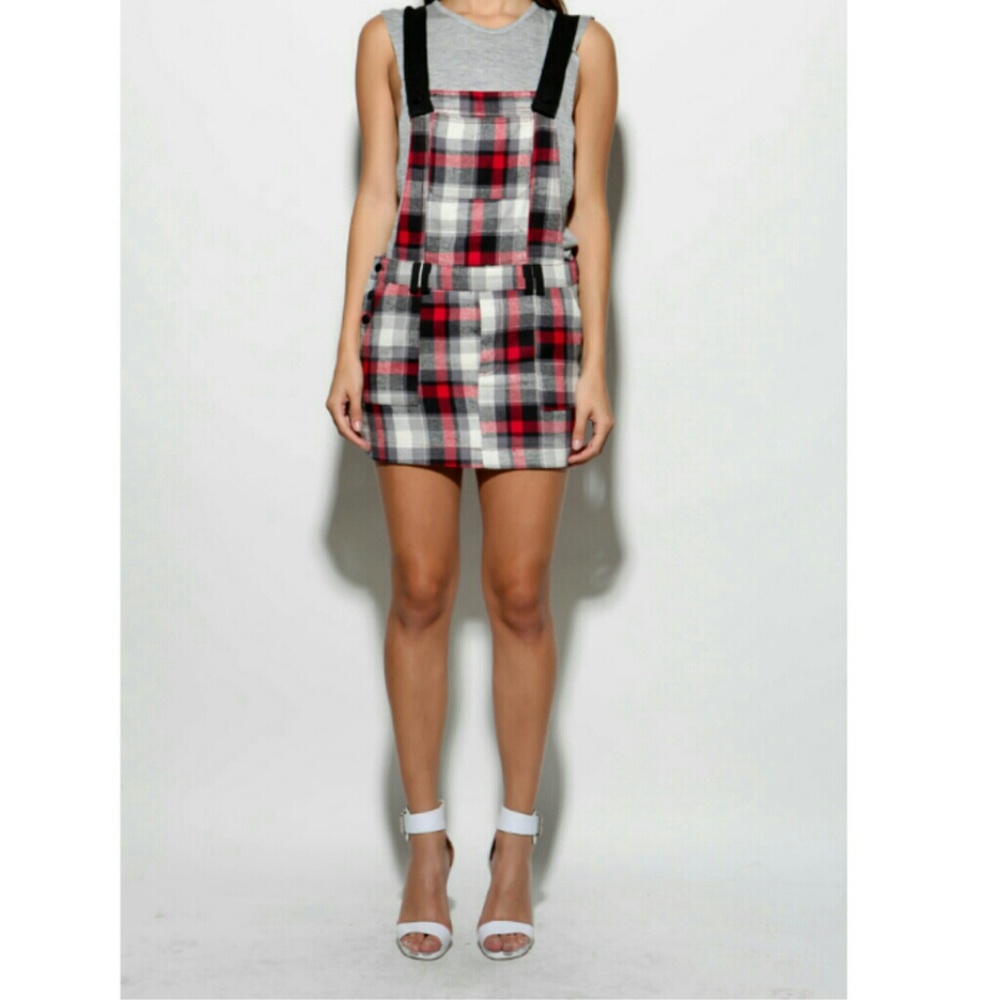 Plaid Overall